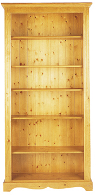 pine BOOKCASE CHUNKY 66IN x 36IN