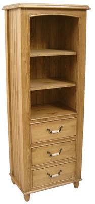 pine BOOKCASE TALLBOY PROVENCAL