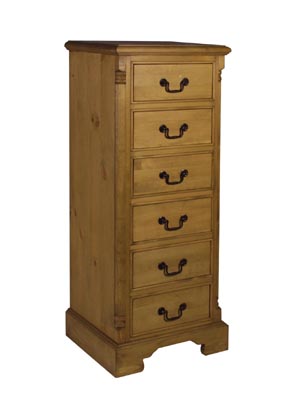 CHEST 6 DRAWER GEORGIAN WELLINGTON