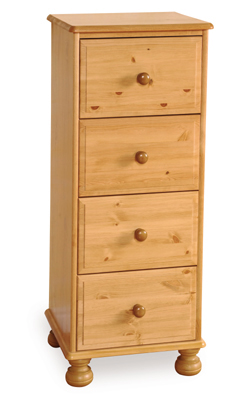 CHEST SLIM 4 DEEP DRAWER CLASSIC