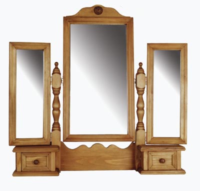 MIRROR DRESSING TABLE TRIPLE