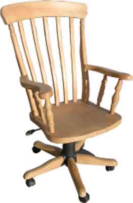 OFFICE CHAIR HIGH BACK SLAT