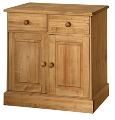 pine Sideboard 2 Door 2 Drawer Cotswold Value