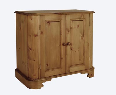 pine SIDEBOARD BAROQUE 2DR