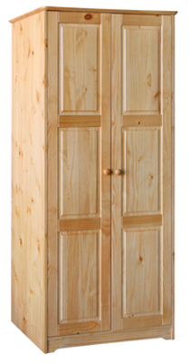 WARDROBE 2 DOOR ALL HANGING BALMORAL