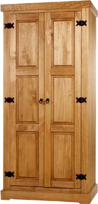 WARDROBE 2 DOOR SANTA FE CORONA