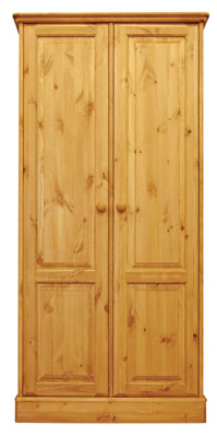 WARDROBE ALL HANGING DOUBLE DOOR ONE RANGE