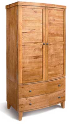 Wardrobe With Drawers Madrid Natural