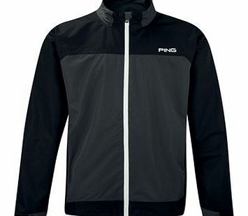 2014 Mens Isley W/Proof Golf Jacket - Asphalt/Black - M