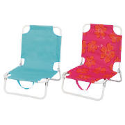 Floral Shorty Festival Chair & Blue Shorty