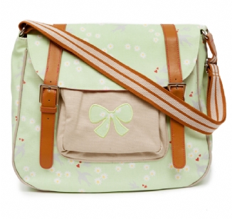 Flutter By Satchel Bag - Grey Doves