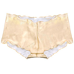 Pink Piranha Gold Hotpants