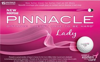 RIBBON GOLF BALLS PINK / 15 BALL PACK