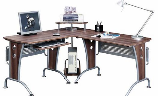 Piranha PC21w Large CORNER COMPUTER DESK