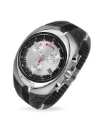 P Zero - Men` Black Rubber Strap Chrono Watch