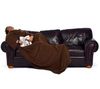 Slanket Blanket - chocolate brown