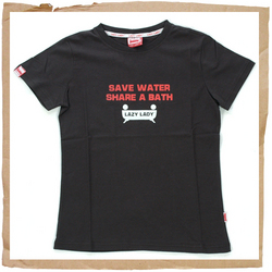 Save Water Tee Dark Grey