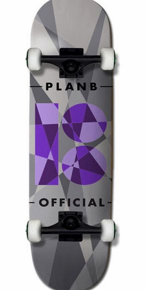 Plan B Jagged Complete Skateboard - 7.75 inch