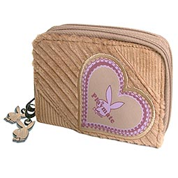 Corduroy Heart Purse