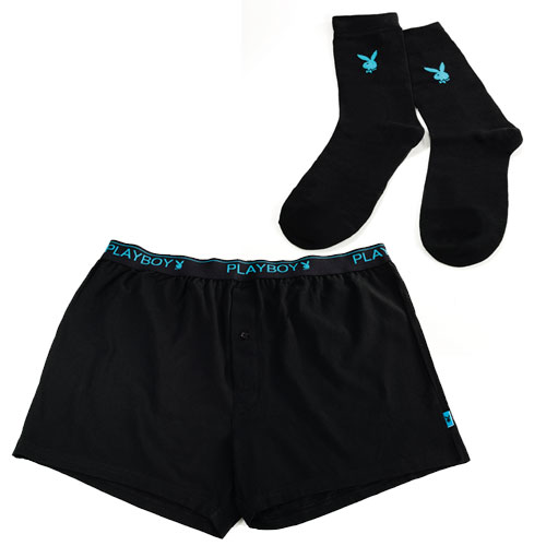 Mens Boxer and Sock Gift Set