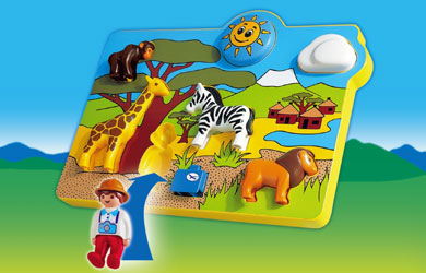 123 - Wild Animal Puzzle 6745