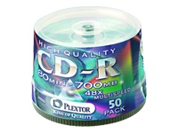 CD-R Media 48x 80Min 700MB 50 pack spindle