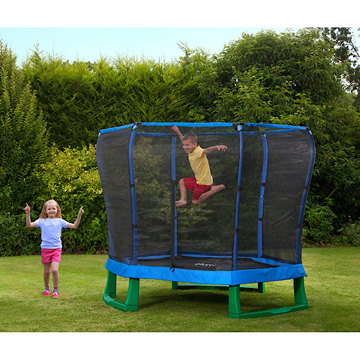 7 Foot Junior Jumper Trampoline - Blue and