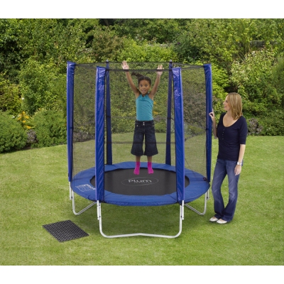 6ft Trampoline and Enclosure Blue MATT011