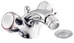 Profile Mono Bidet Mixer Tap with PUW Chrome