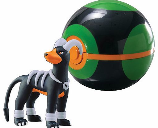 XY Clip n Carry Poke Ball - Houndoom &