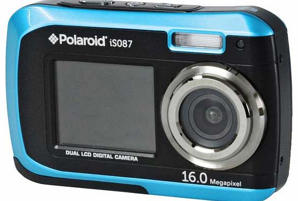 iS087 16MP Tough Camera - Blue