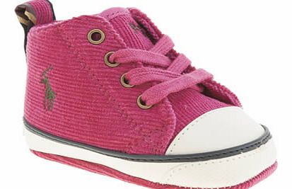 kids polo ralph lauren pink falmuth hi layette