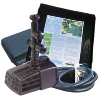 Pond Kits Starter Fountain Pond Kit - waterfall