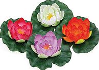 Pontec Pondolily Artificial Plant - Mix Of 4