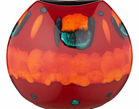 Volcano Purse Vase, 20cm