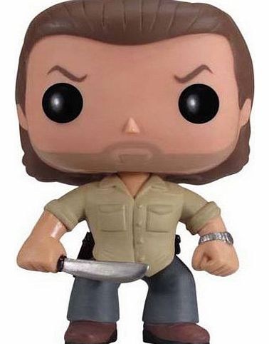 the Walking Dead TV Series Prison Yard Rick Figure