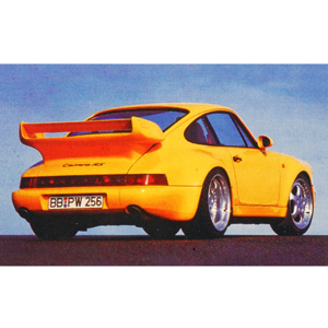 porsche 911 Carrera RS 3.8 1993 Yellow