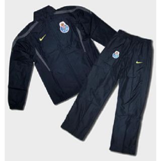 Nike 2010-11 FC Porto Nike Woven Tracksuit (Black)