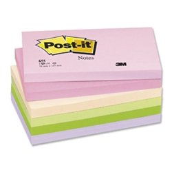 Note - Warm Pastel Rainbow - 76x127mm -