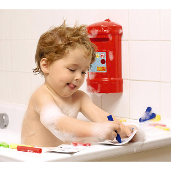 Postbox Bathtime Set