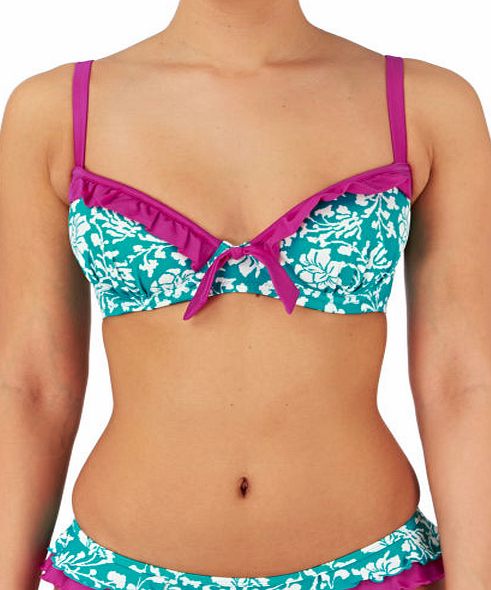 Pour Moi Womens Pour Moi Aloha Padded Bikini Top -