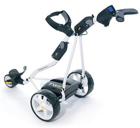 Freeway II Lithium Electric Golf Trolley White