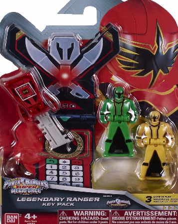 MegaForce Ranger Key Set