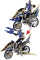 POWER RANGERS NINJA STORM ninja tsunami cycle and figure