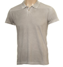 Faded Grey Polo Shirt