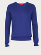 prada knitwear cobalt blue