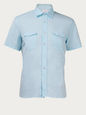 PRADA SHIRTS AQUA 42 EU PR2-T-UCS134-VB4