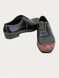 SHOES BLACK BROWN 42 IT PR5-S-2E2235