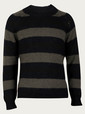 prada sport knitwear blue grey