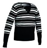 Precise Galvin Green Womens Cora Pullover Black/White L